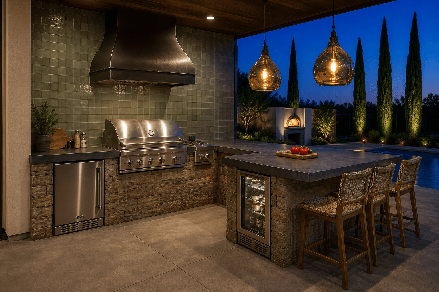 Outdoor kitchen · Roseville