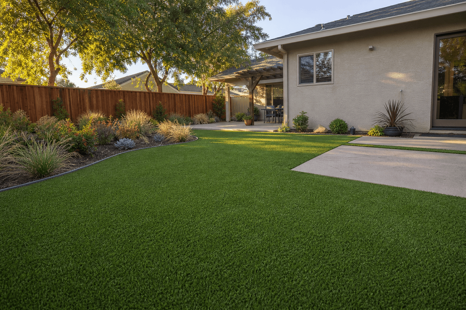 Artificial Turf project example