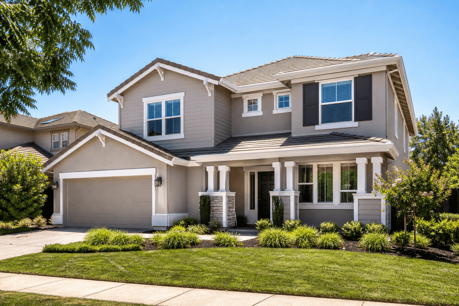 Exterior Paint project example