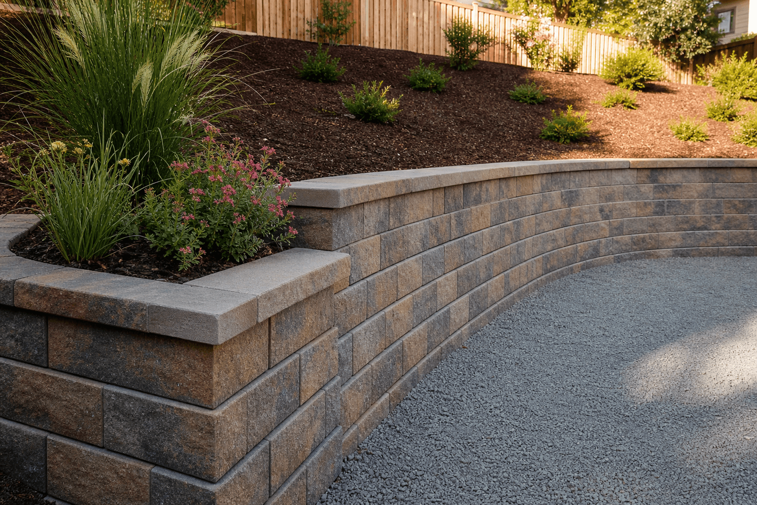 Retaining Walls project example