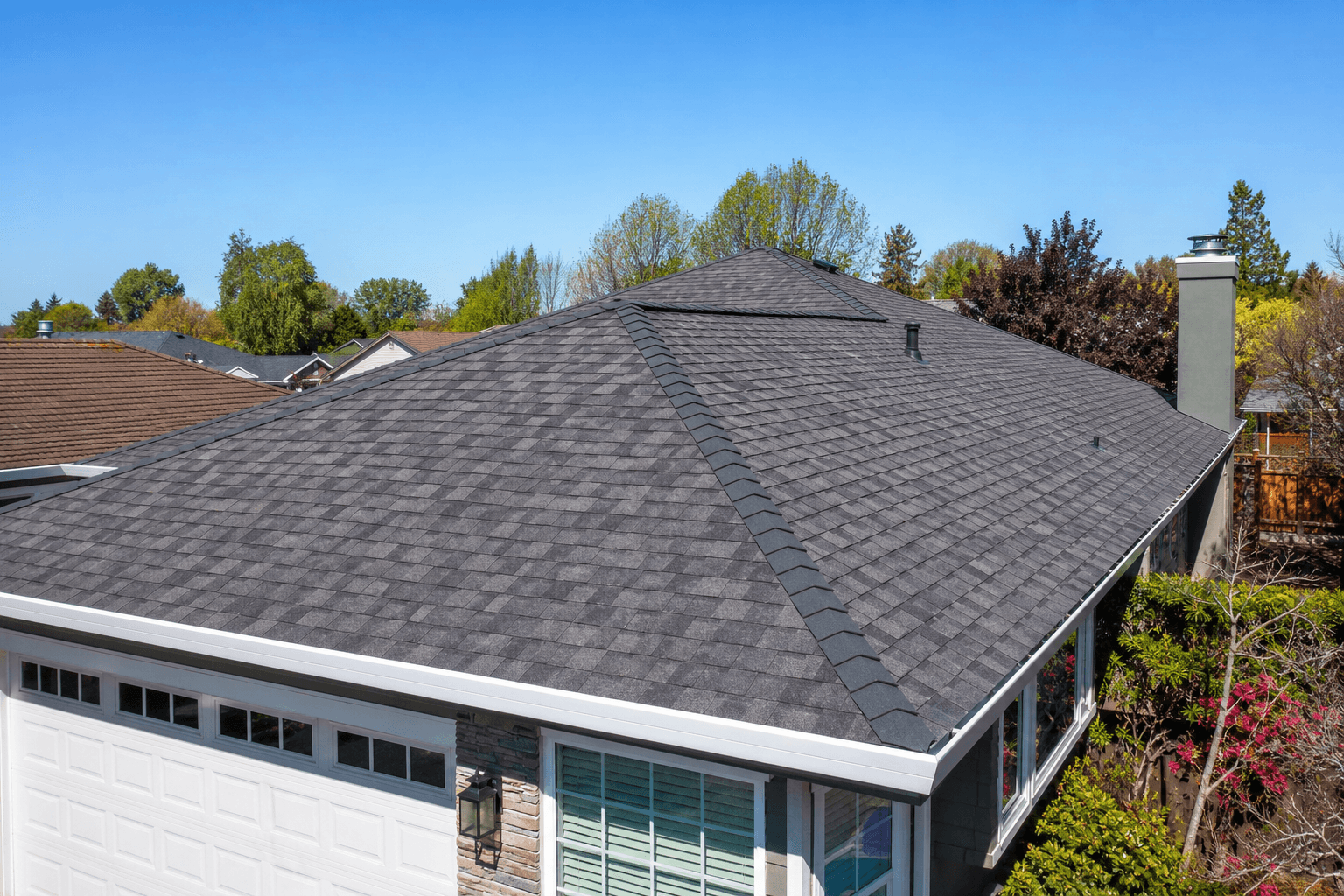 Roofing project example